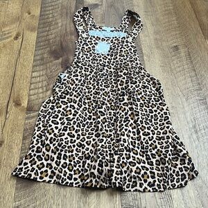 NWT Oddy Woman’s Leopard Print Romper Size M